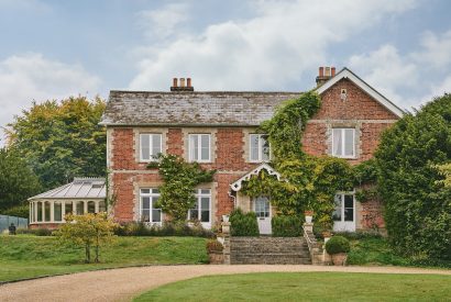 The exterior of The Victorian Manor, Dorset