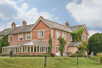 The exterior of The Victorian Manor, Dorset