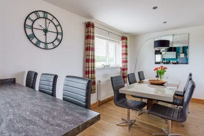 The dining room at Ty Llewelyn, Llyn Peninsula