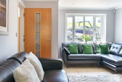 The living room at 1 Afon y Felin, Llyn Peninsula