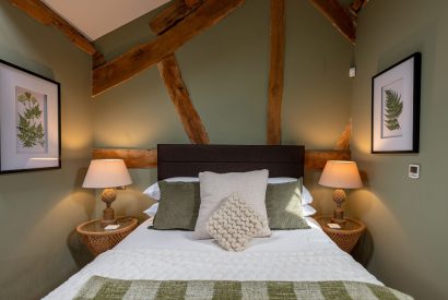 A double bedroom at Ribble Valley Barn, Lancashire