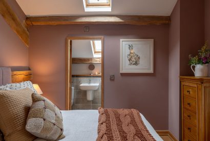 A double bedroom at Ribble Valley Barn, Lancashire