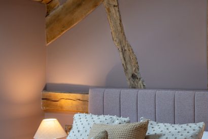 A double bedroom at Ribble Valley Barn, Lancashire