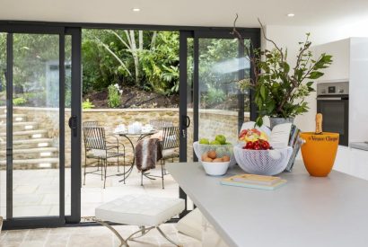 The kitchen at Willow Cottage, Cotswolds