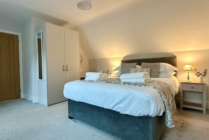 A double bedroom at Honey Stone Cottage, Cotswolds