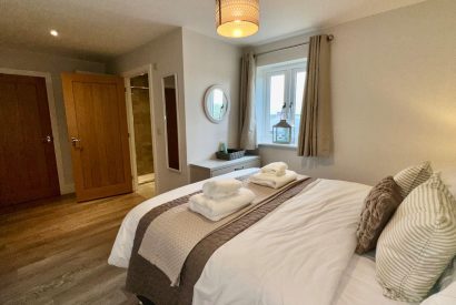 A double bedroom at Honey Stone Cottage, Cotswolds