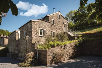 The exterior of Harberton Cottage, Devon