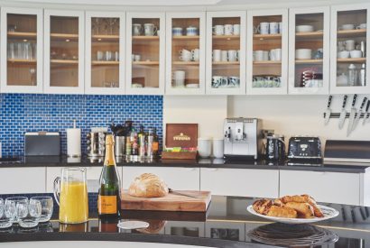 The kitchen at The Crewhouse, Hampshire