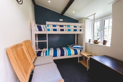 A bedroom at The Georgian Cottage, Dorset