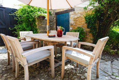 The garden at The Georgian Cottage, Dorset