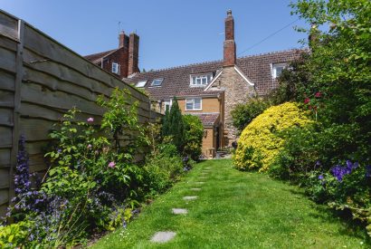 The garden at The Georgian Cottage, Dorset