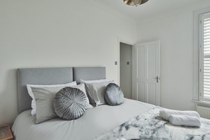 A bedroom at Hollie Cottage, Lancashire