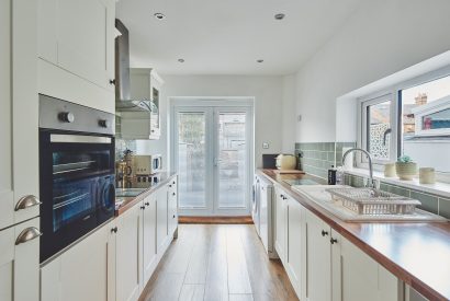 The kitchen at Hollie Cottage, Lancashire