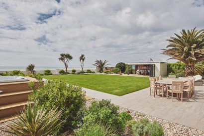 The garden at Beach Manor, West Sussex