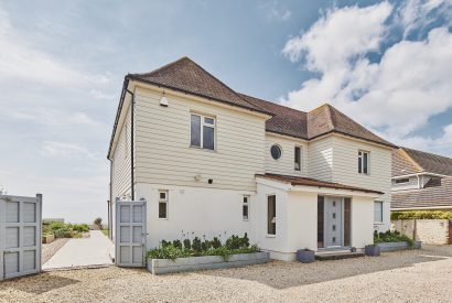 The exterior of Beach Manor, West Sussex