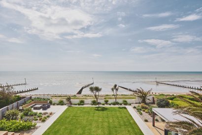 The sea view from Beach Manor, West Sussex