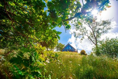 The exterior of Serenity Retreat, Devon