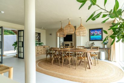 The dining area at Winston Manor, Cotswolds