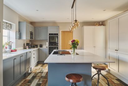 The kitchen at Sandy Hill Farm, Staffordshire