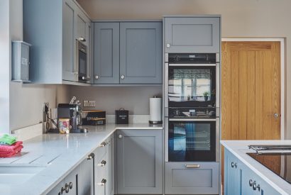 The kitchen at Sandy Hill Farm, Staffordshire