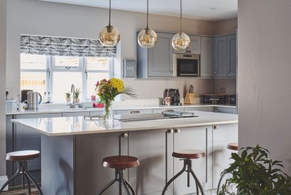 The kitchen at Sandy Hill Farm, Staffordshire