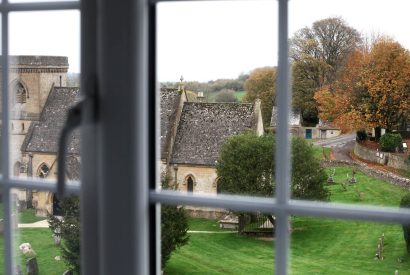 The view from Springhill Cottage, Cotswolds