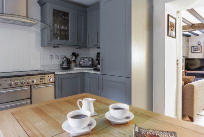 The kitchen at Springhill Cottage, Cotswolds