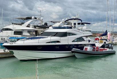 The marina near Hamble Riverside Cottage, Old Bursledon, Hampshire