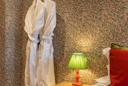 Bathrobes at Bramble Cottage, Somerset