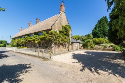 The exterior of Elm Tree Cottage, Somerset