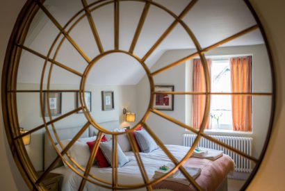 The family bedroom at Hawthorn Farmhouse, Somerset