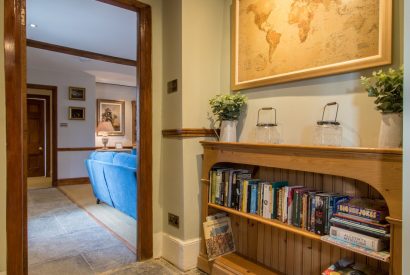 The living space at Hawthorn Farmhouse, Somerset