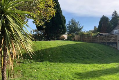 The garden at Hawthorn Farmhouse, Somerset