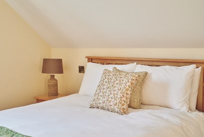 A double bedroom at The Byre, Welsh Borders