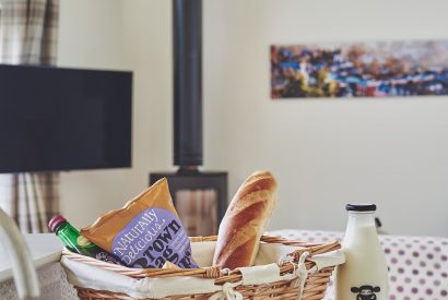 The kitchen at Ty Hiraeth, Montgomeryshire