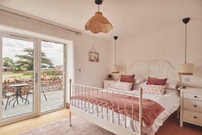 A bedroom at Plum Cottage, Lake District