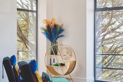 A sitting area at Reservoir View, Somerset