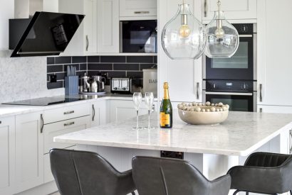 The kitchen at Ty Alwyn, Llyn Peninsula