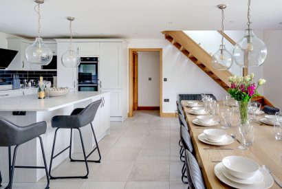 The kitchen at Ty Alwyn, Llyn Peninsula