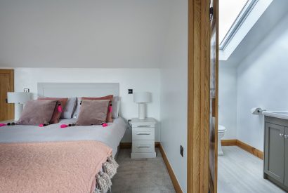 A bedroom at Ty Alwyn, Llyn Peninsula