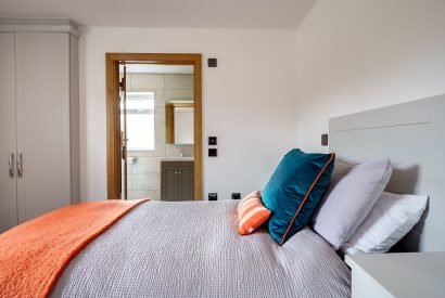 A bedroom at Ty Alwyn, Llyn Peninsula