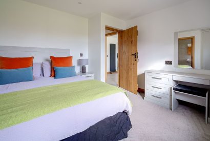 A bedroom at Ty Alwyn, Llyn Peninsula