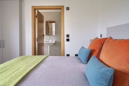 A bedroom at Ty Alwyn, Llyn Peninsula