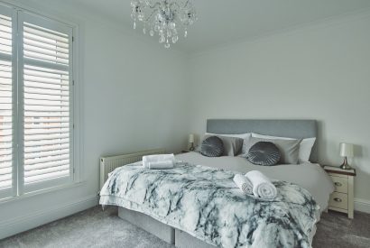 A bedroom at Hollie Cottage, Lancashire