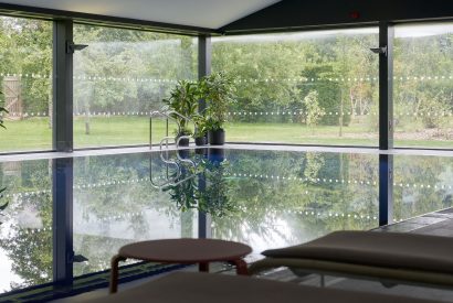 Indoor swimming pool at Alder Grand Suite, Cotswolds