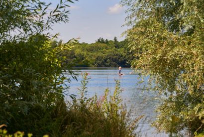 The lake at Alder Grand Suite, Cotswolds