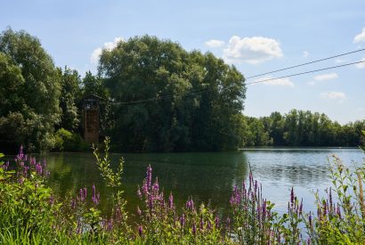 The lake at Alder Grand Suite, Cotswolds