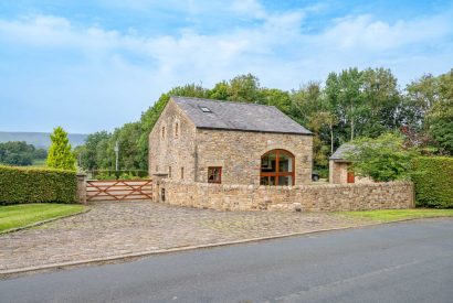 The exterior at Ribble Vally Barn, Lancashire