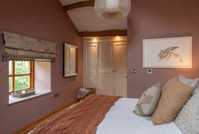 A double bedroom at Ribble Valley Barn, Lancashire