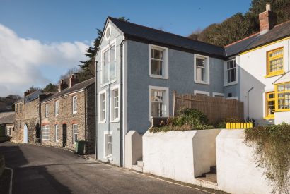 The exterior at Fable Cottage Cornwall